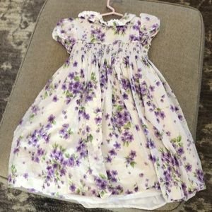 Purple flower dress
